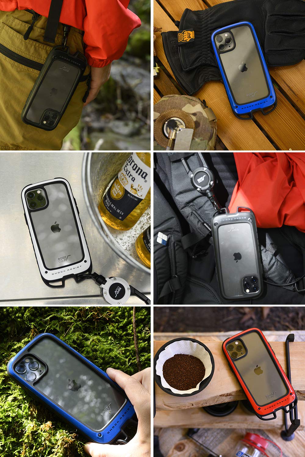 Amazon.co.jp: 【ROOT CO.】[iPhone11 Pro専用]耐衝撃 Gravity Shock